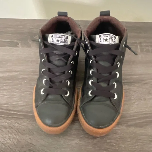 Vintage CONVERSE All Star CT Street Mid Shoes - Picture 2 of 6